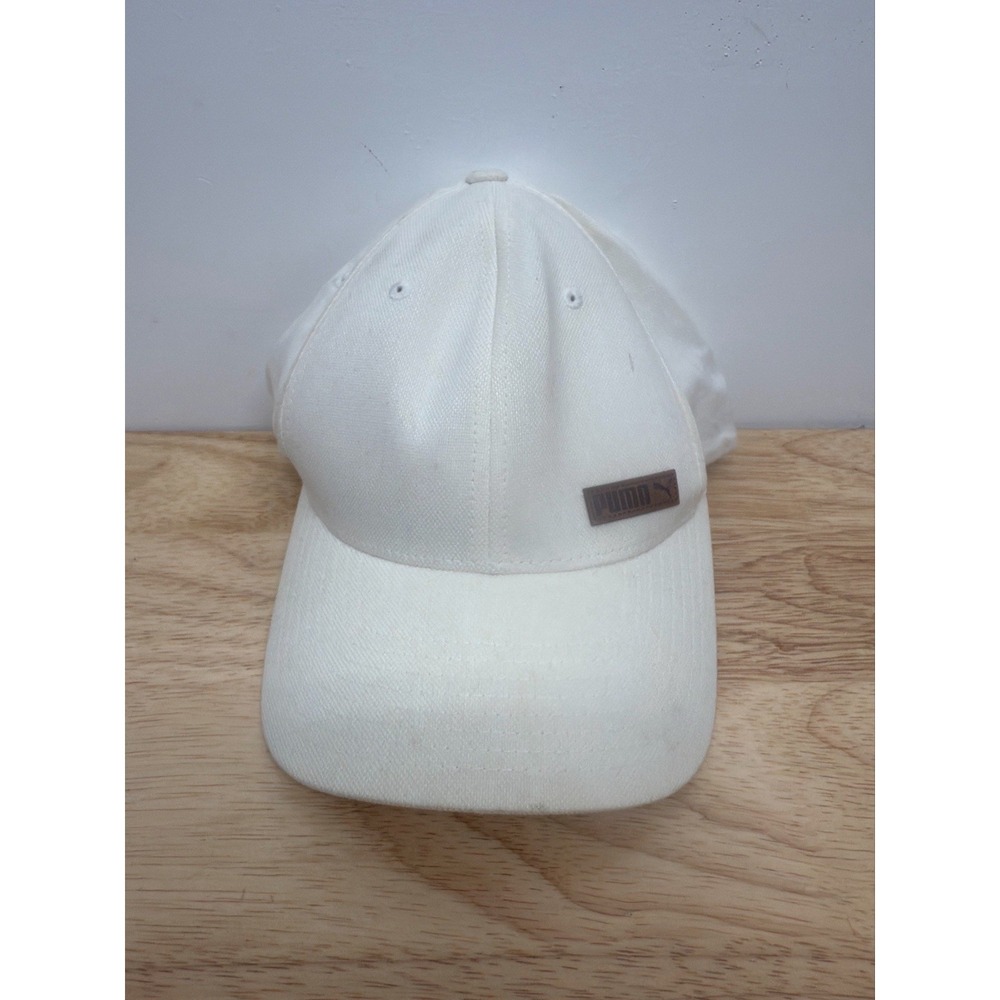 PUMA Crisscross Cap Flex Fit White‎ Small/Medium New With Tags #24